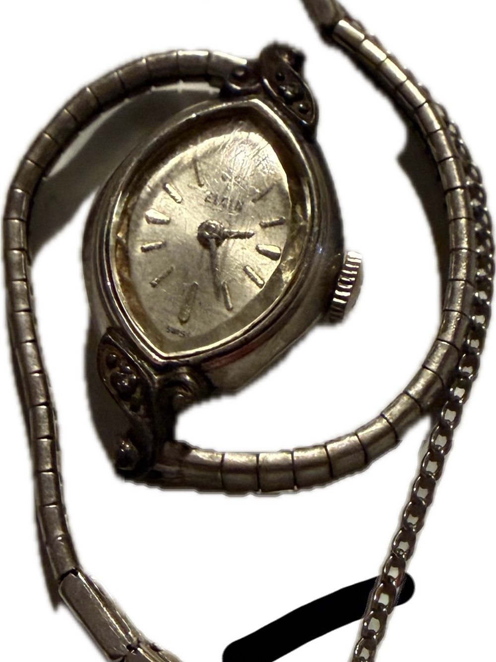 Vintage Elgin ladies cocktail wristwatch self winding 10 K Gold RPG